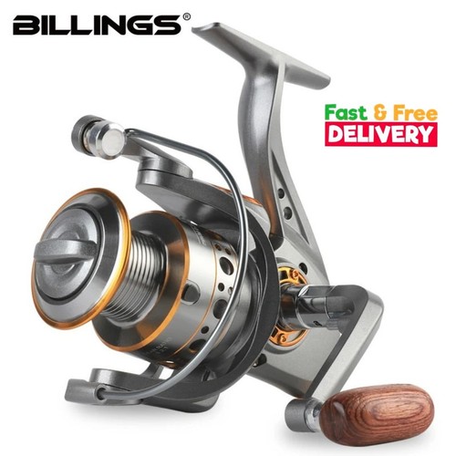 Metallic spinning reel 3bb - metallic,
