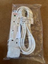 4 Way White Surge Protection