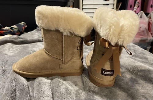 Lamo adele suede boots faux - lamo,
