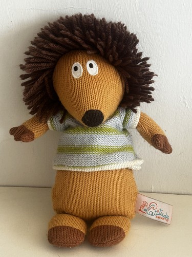 Hedgehog knitted toy - hedgehog,