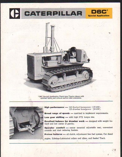 Caterpillar d6c special - caterpillar, "d6c"