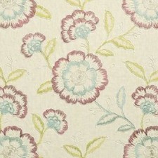 Clarke and Clarke - Richmond - Raspberry and Duckegg - Fabric - 110cm x 128cm