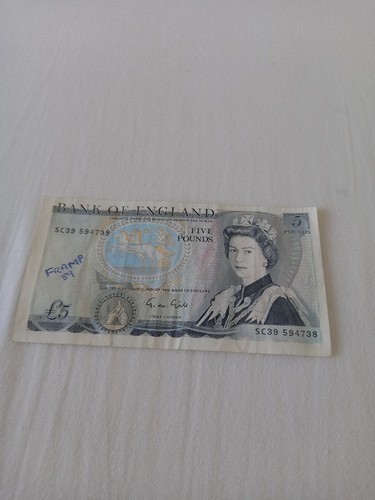 Bank england five - bank,