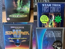 Star Trek movies VHS