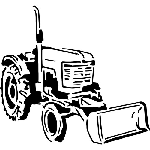 Tractor digger attachment - digger, attachment'