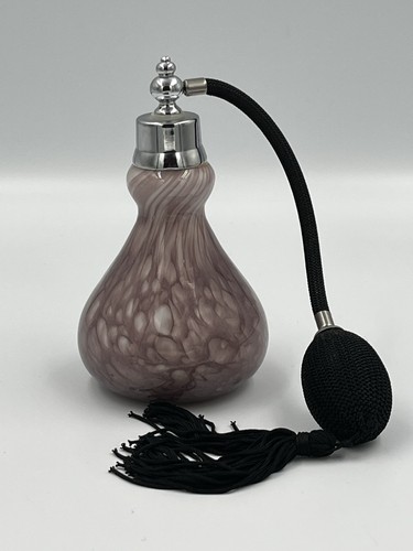 Contemporary mauve temple jar - contemporary,