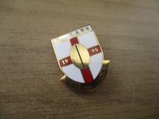 Skolars rugby football enamel