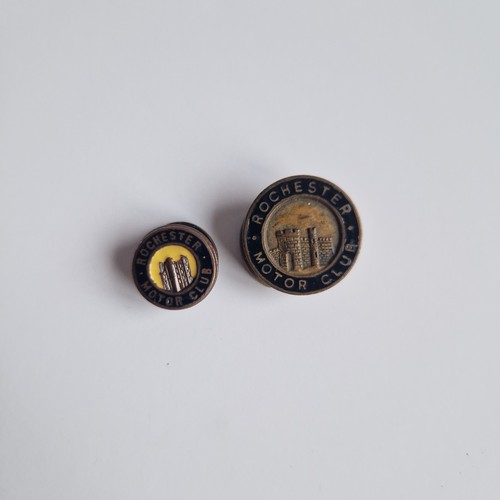 Rochester motor club lapel - x2,