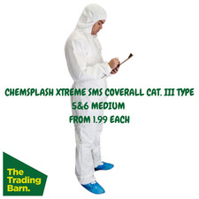Disposable Coveralls White