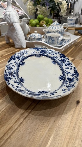 Antique victorian flow blue - antique,