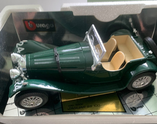 Bburago jaguar ss100 1937 - ss100,