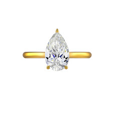 14k Yellow Gold Ring For