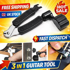 NEW 3IN 1 Guitar String Winder