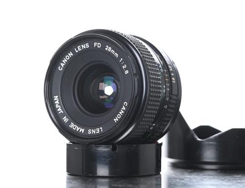 Canon 28mm fd lens w - fd,