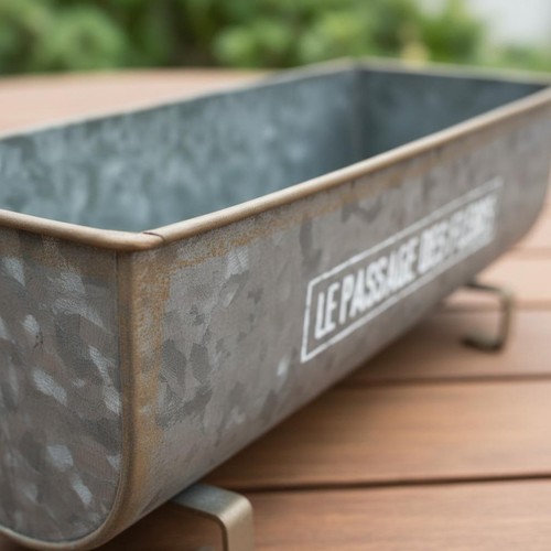 Oval planter box french - planter,