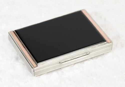 Art deco sterling silver black - art,