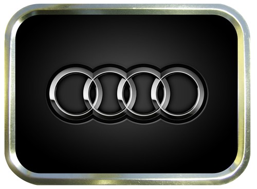 Audi rings 2oz gold - audi,