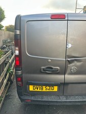 VAUXHALL VIVARO 2014-2018 H1 PASSENGER SIDE REAR LOADING DOOR LEFT L/H N/S GREY