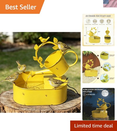 Elegant solar water fountain - solar,