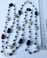 Vtg 100cm Long Wired Glass