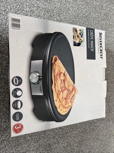 Silver crest crepe - maker, new