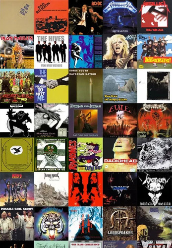Music signs metal rock - metal,