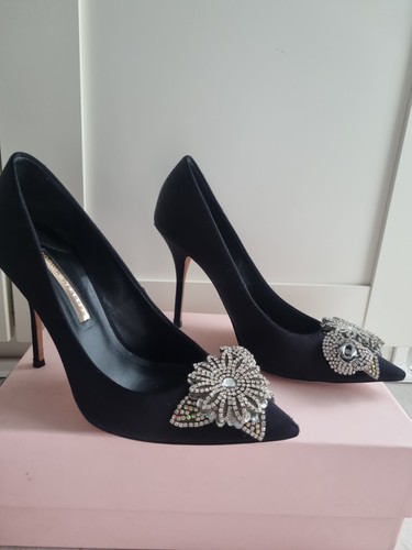 Sophia webster black - webster, satin