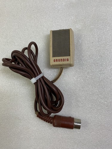 Vintage grundig microphone - vintage,