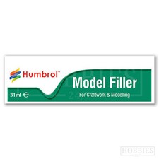 Humbrol Model Filler Modelling Body Putty Plastic Kit Gap Fill Tube 31ml