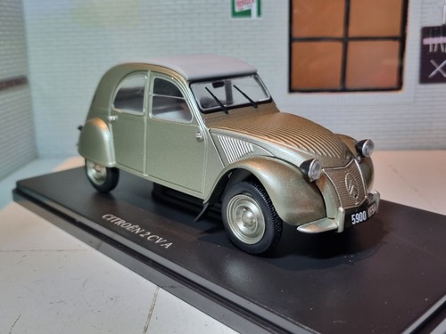 Citroen 2cv type silver - type, a