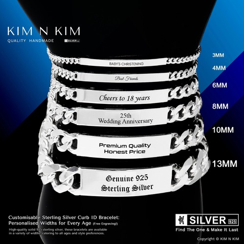 Quality sterling silver - sterling, id
