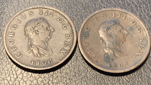 1806 and 1807 george 3rd - 1807,