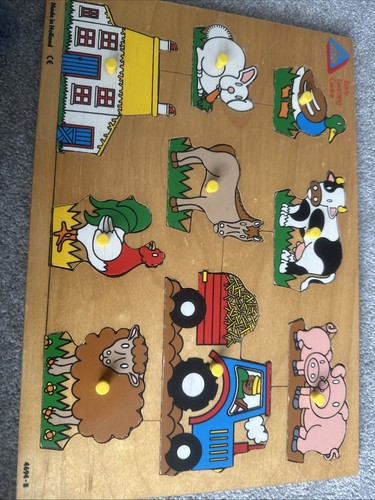 Farm picture puzzle early - farm,
