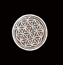 Indian Wood Printing Block -