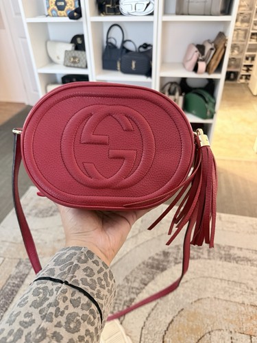 Gucci soho disco red pebbled - soho,