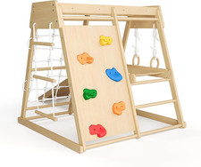 6-in-1 Wooden Jungle Gym