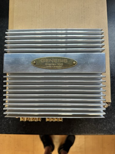 Genesis stereo 100 - genesis, amplifier