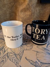 Conservative Party Memorabilia Mugs x 2 Political Memorabilia Vintage