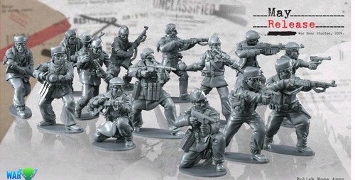 Wargaming 28mm wwii polish - 28mm,