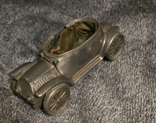 Edwardian motorcar desk tidy - edwardian,