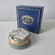 Bilston and Battersea Enamels Trinket Pill Box. Stafford