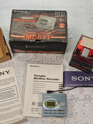 Sony walkman minidisc - md,