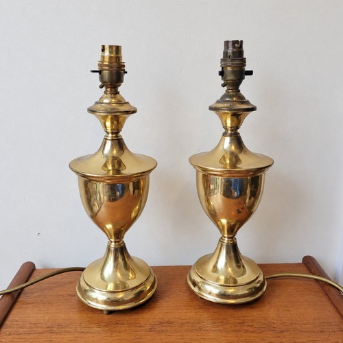 Pair vintage brass - pair,