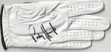 A Padraig Harrington "Autographed" Titleist All Leather Golf Glove LH. Pristine