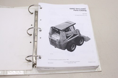 Case 1845c uni - 1845c, uni-loader