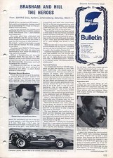 Ford Sport Bulletin Magazine No 23 1970 Capri Escort Jackie Stewart Barry Lee +