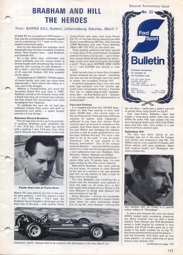 Ford sport bulletin - ford,