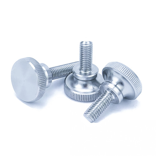 Knurled thumb screws - knurled, head