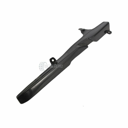 Carbon rear chain guard - rear, mud