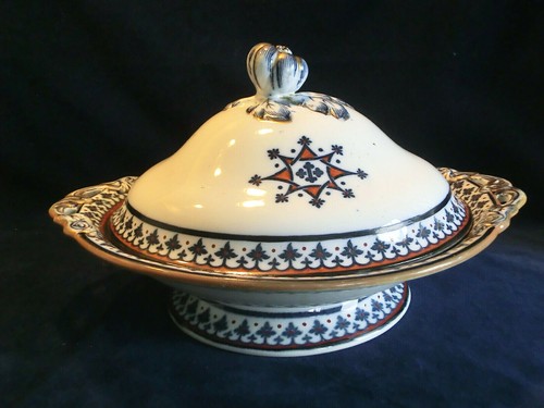 Antique minton gothic pattern - minton,